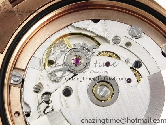 Day 1:1 Tiffany RAF Stone Edition on Best RG Blue RG Date A2836 Dial Bracelet Roman 36 0523